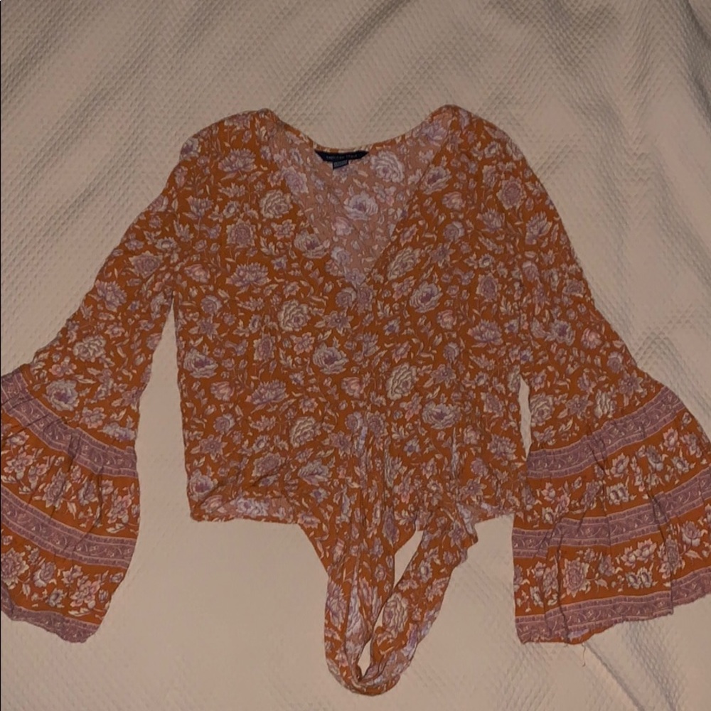 American eagle flare shirt